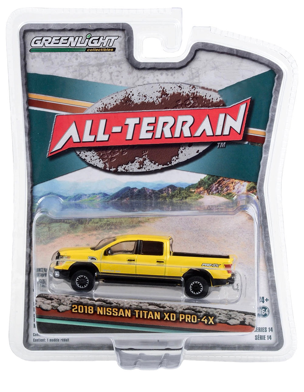 Greenlight 1:64 die cast 2018 Nissan Titan XD Pro-4X