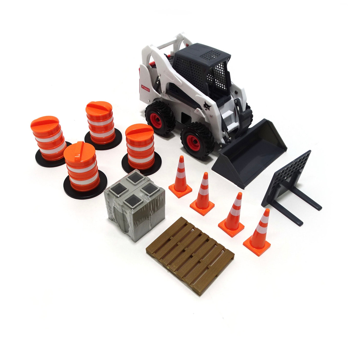 Ertl Big Farm 1:16 Bobcat S450 Skid Steer Loader Playset