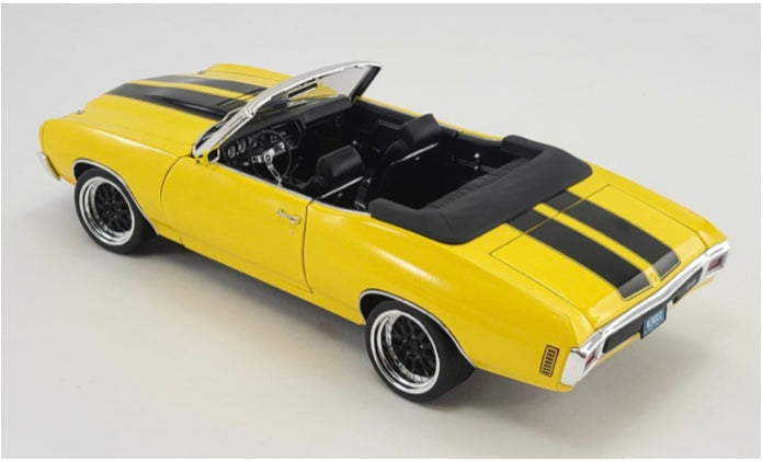 Acme 1:18 die cast 1970 Chevrolet Chevelle SS convertible Restomod