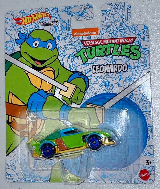 Hot Wheels 1:64 die cast TMNT Leonardo