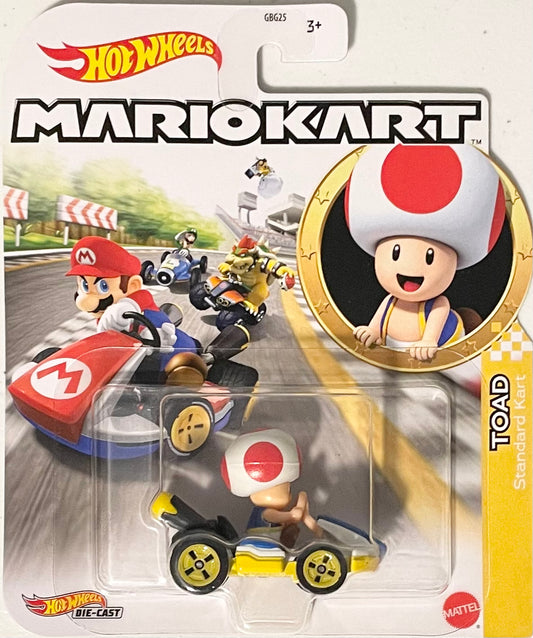 Hot Wheels Mario Kart Toad
