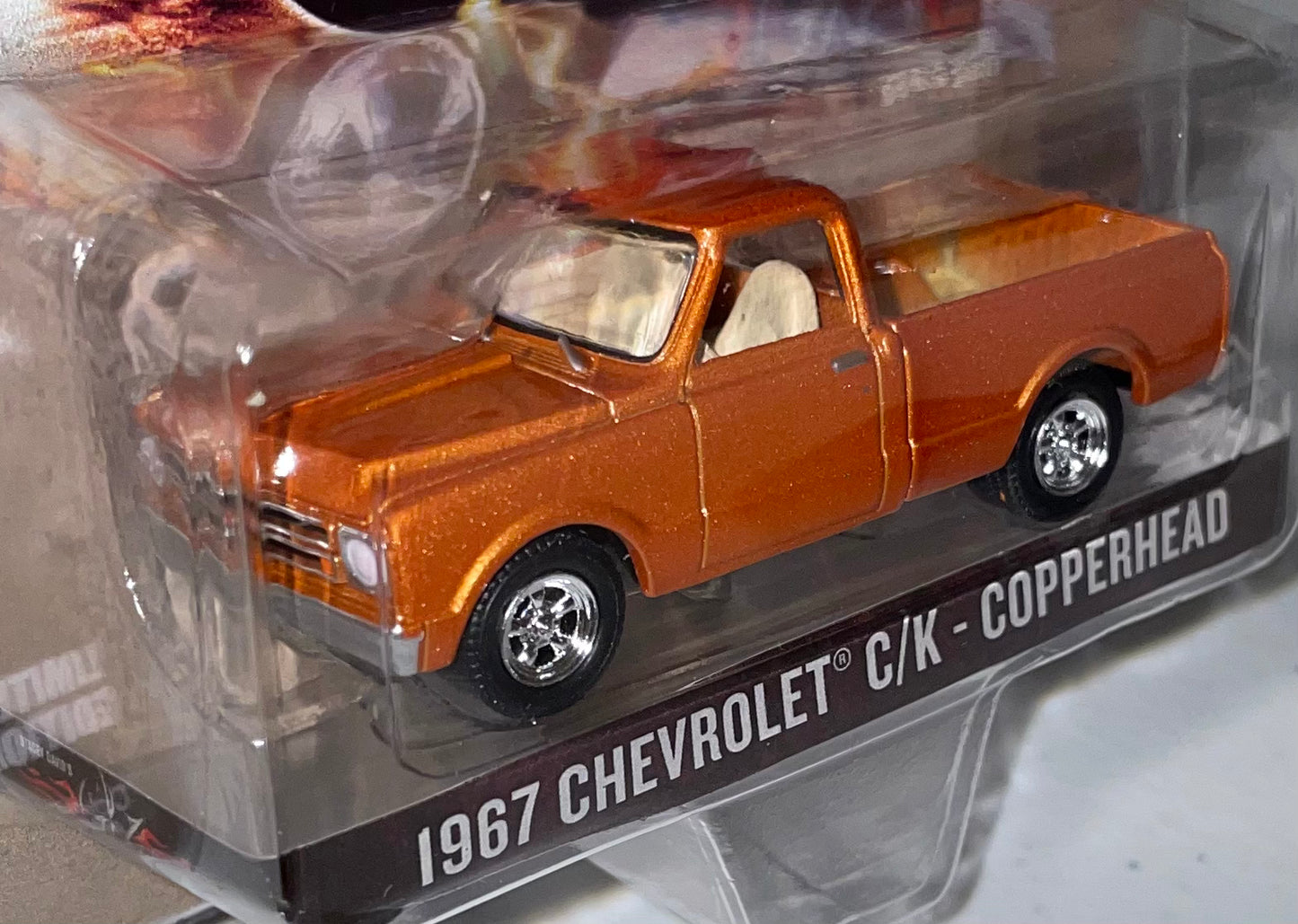 Acme 1:64 die cast 1967 Chevy Pickup “Copperhead”